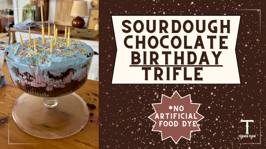 Sourdough Chocolate Birthday Trifle
