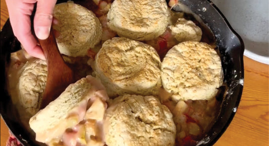 Image of Sourdough Biscuit Cobbler Dessert