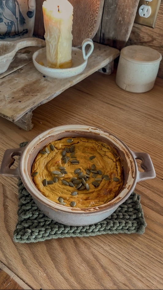 Squash Custard Bowl